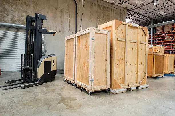 Caixa de madeira para transporte de equipamentos em Santa Barbara do Oeste