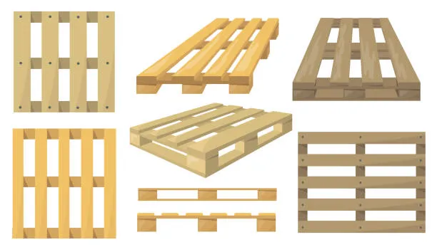 Pallets fumigados para exportação